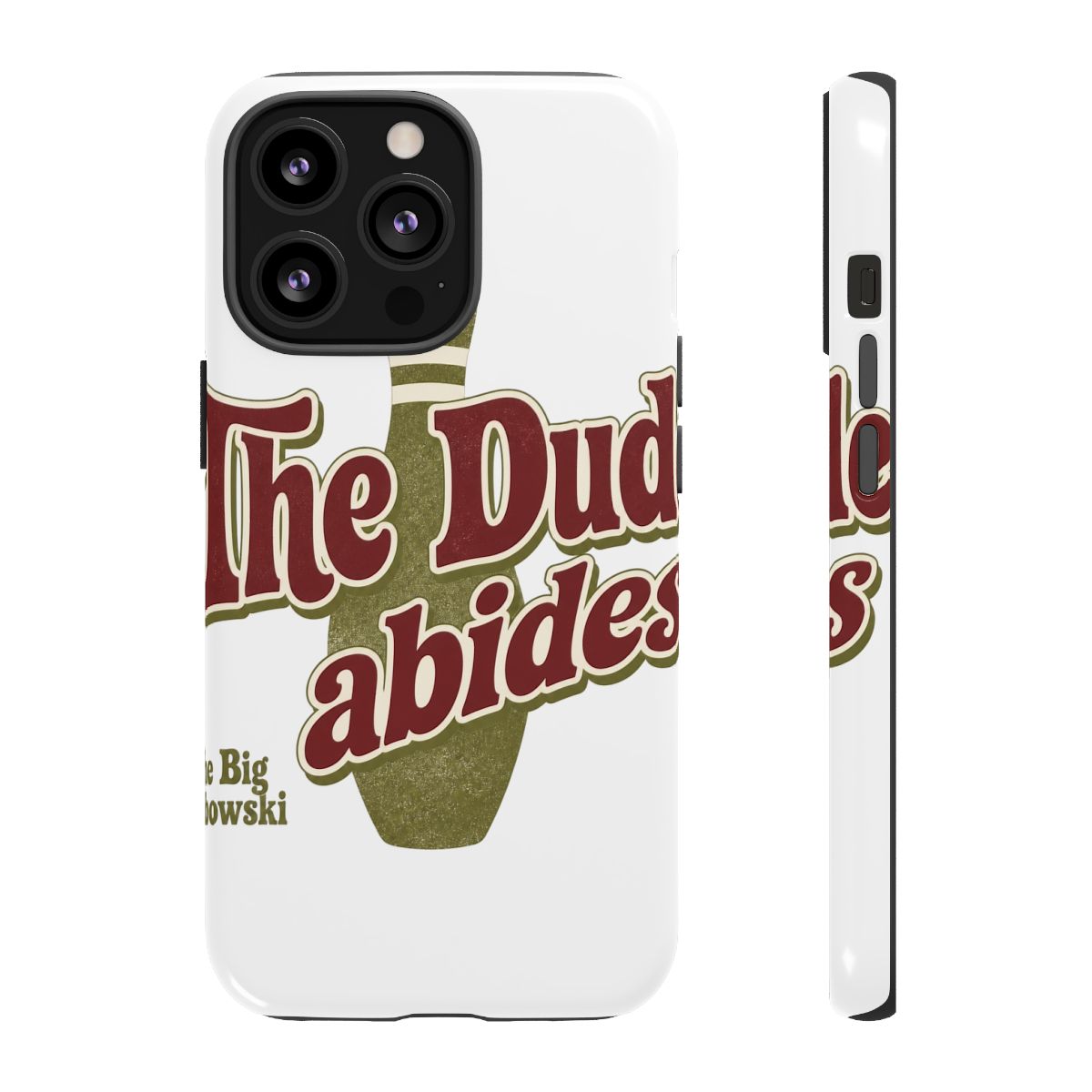 The Big Lebowski "The Dude abides" Phone Case - alternate angle 1, merchandise