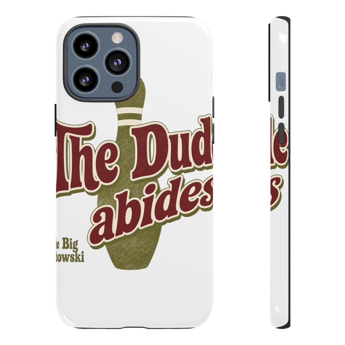 The Big Lebowski "The Dude abides" Phone Case - alternate angle 2, merchandise