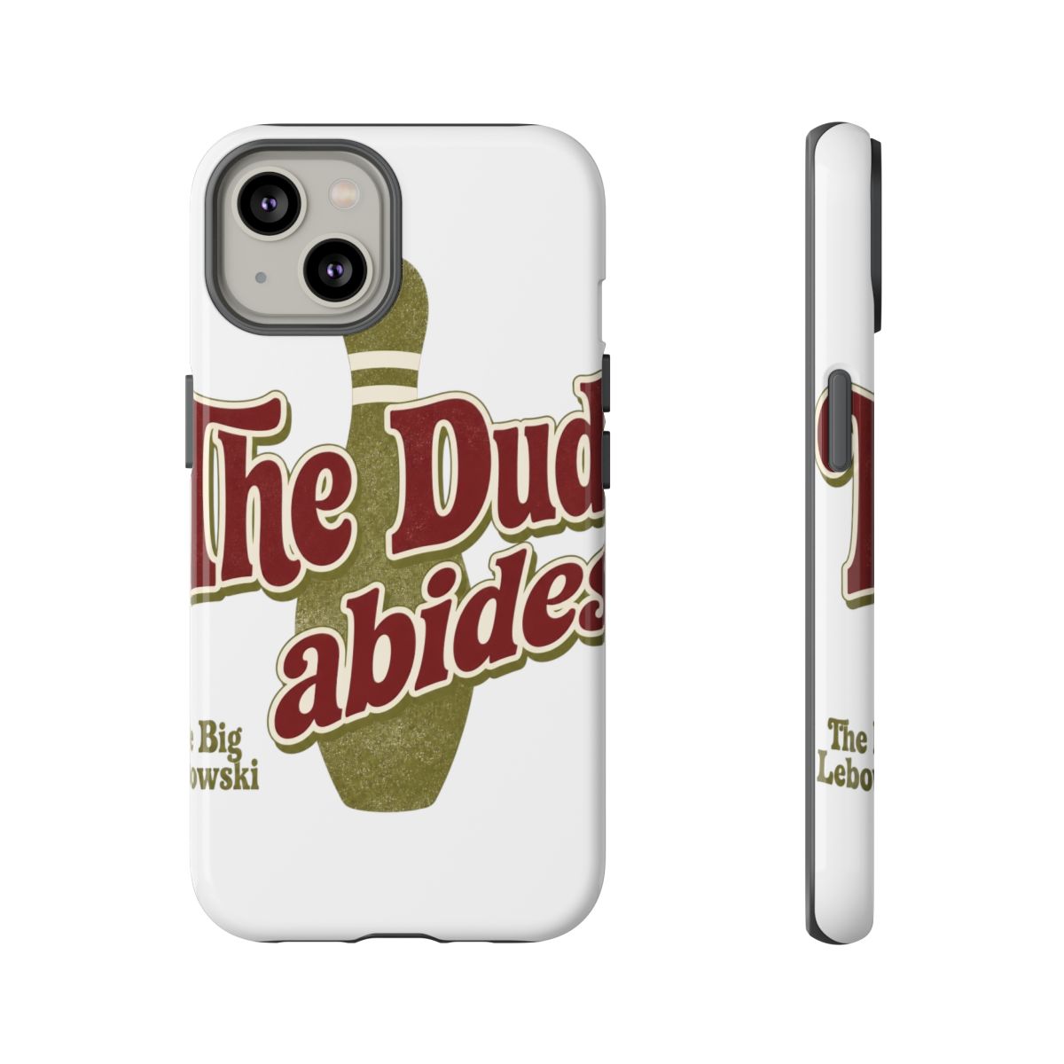 The Big Lebowski "The Dude abides" Phone Case - alternate angle 3, merchandise