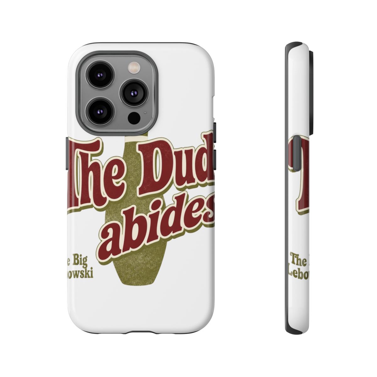 The Big Lebowski "The Dude abides" Phone Case - alternate angle 4, merchandise