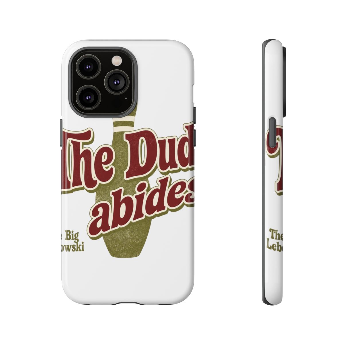 The Big Lebowski "The Dude abides" Phone Case - alternate angle 5, merchandise