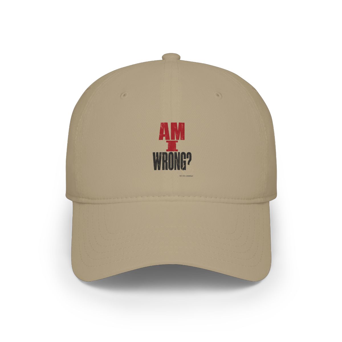 The Big Lebowski "Am I wrong?" Hat - alternate angle 3, merchandise