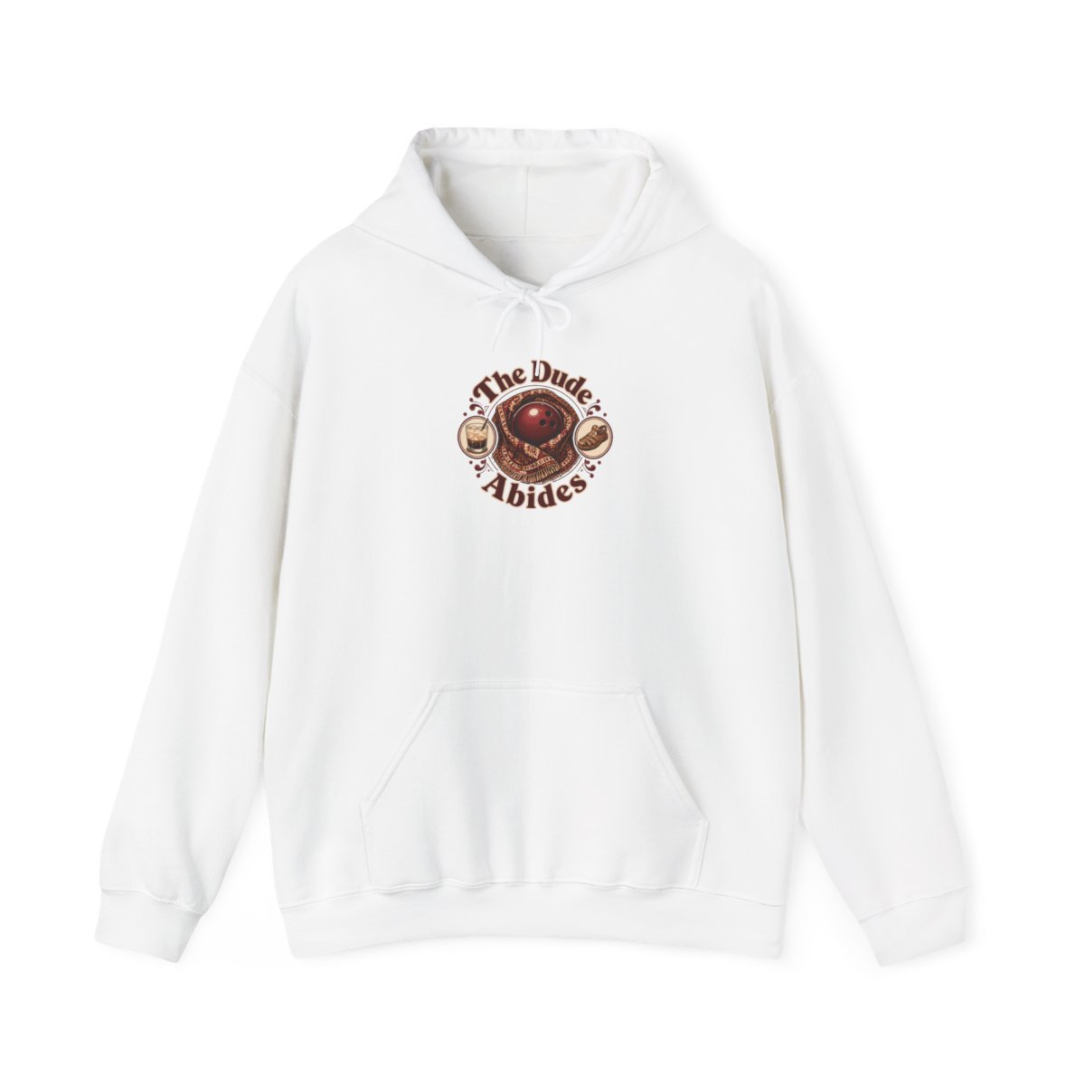 The Big Lebowski "The Dude Abides" Hoodie - alternate angle 2, merchandise