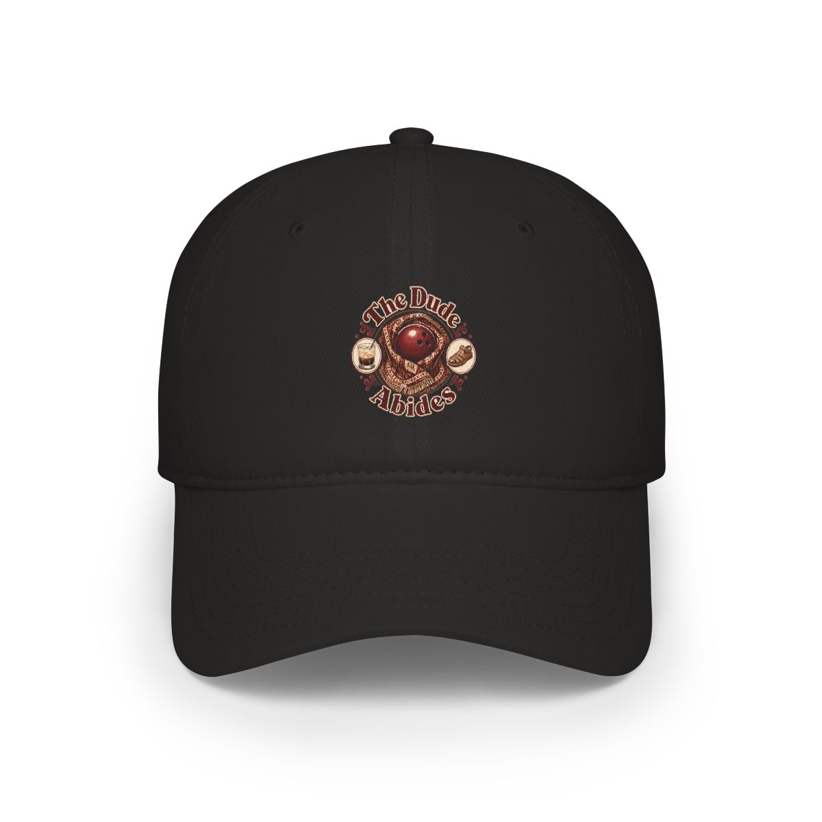 The Big Lebowski "The Dude Abides" Hat - alternate angle 2, merchandise