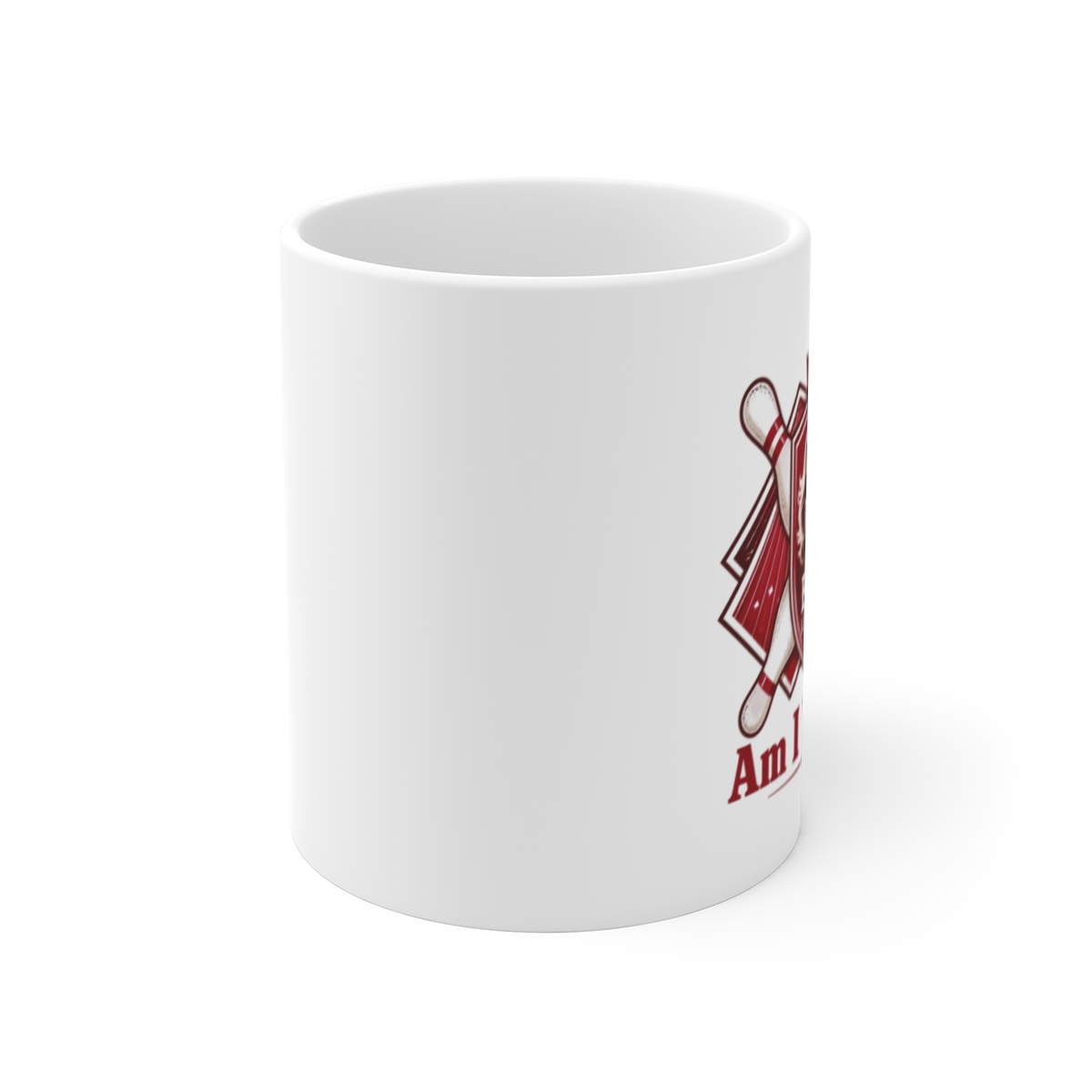 The Big Lebowski "Am I Wrong?" White Mug - alternate angle 1, merchandise
