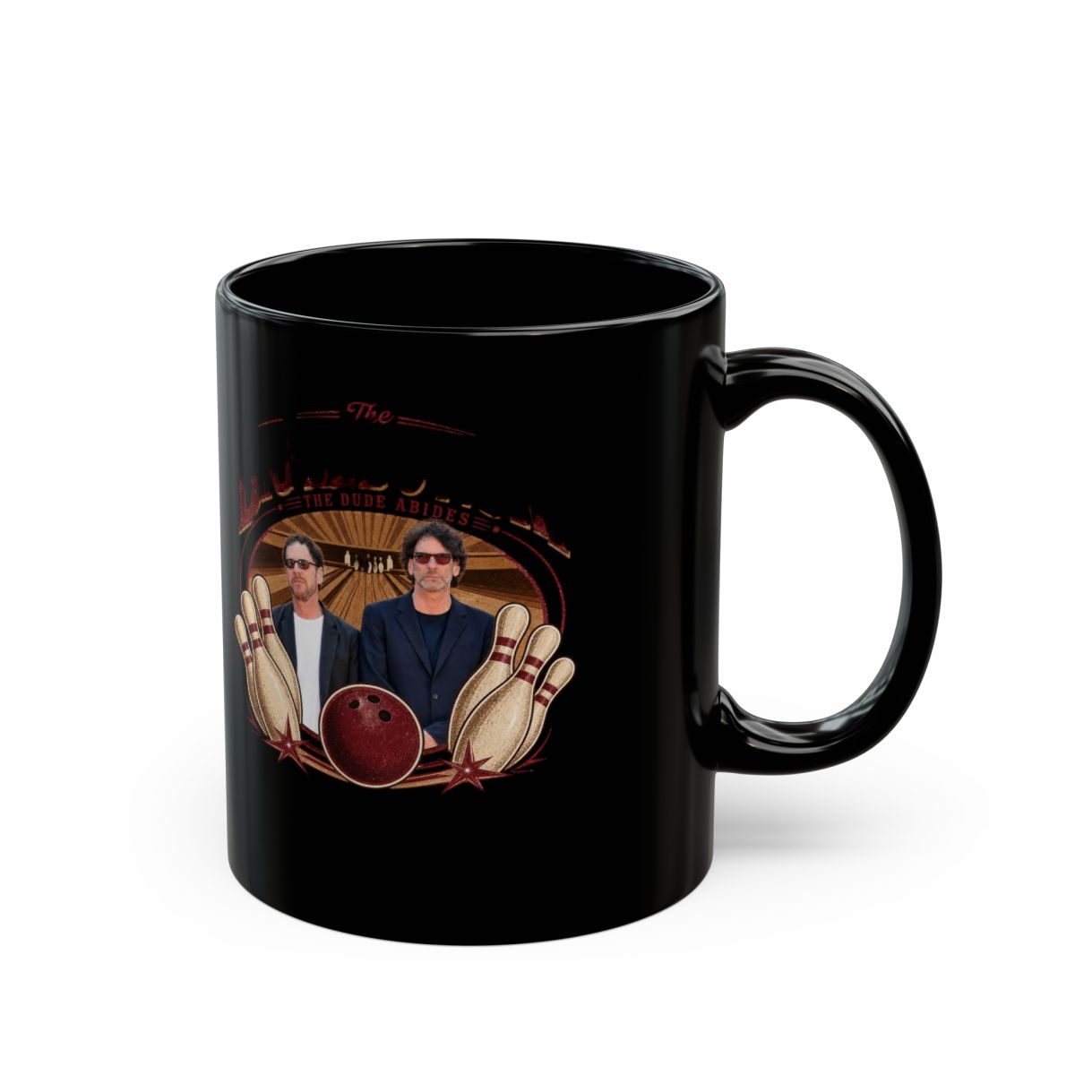 The Big Lebowski Black Mug - Official mugs merchandise