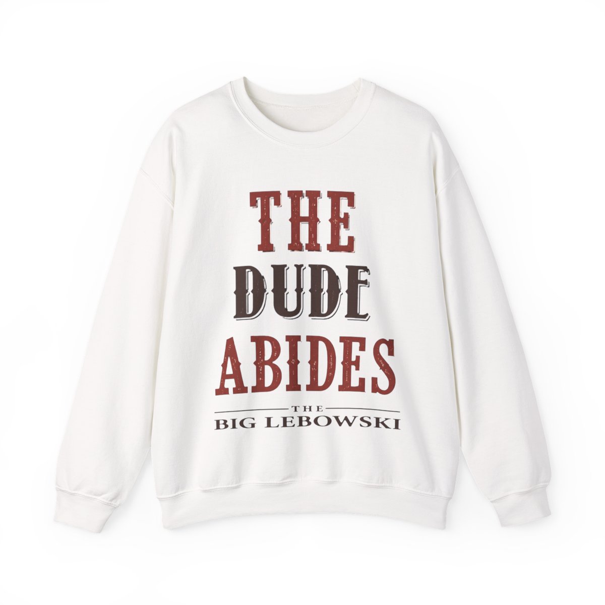 The Big Lebowski Dude Abides Crewneck - Official sweatshirts merchandise