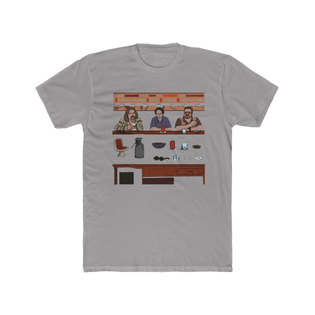The Big Lebowski T Shirt - alternate angle 5, merchandise