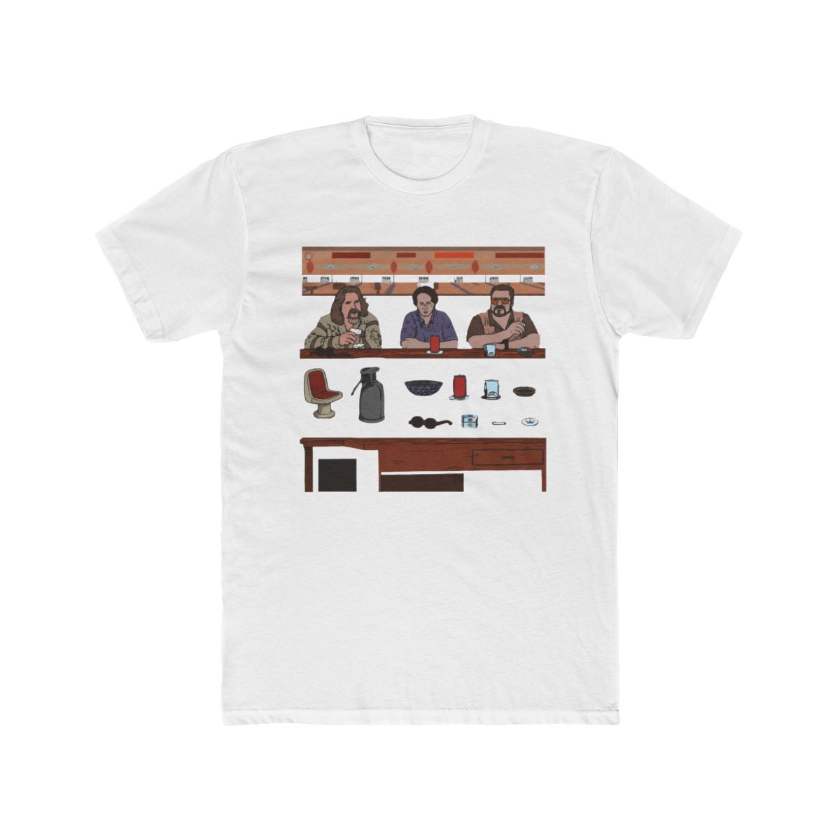 The Big Lebowski T Shirt - alternate angle 4, merchandise