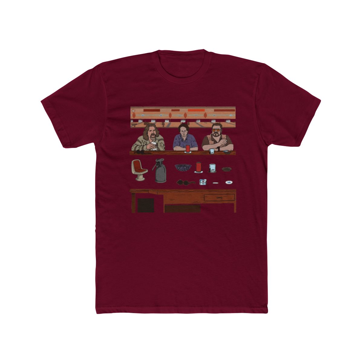 The Big Lebowski T Shirt - alternate angle 3, merchandise