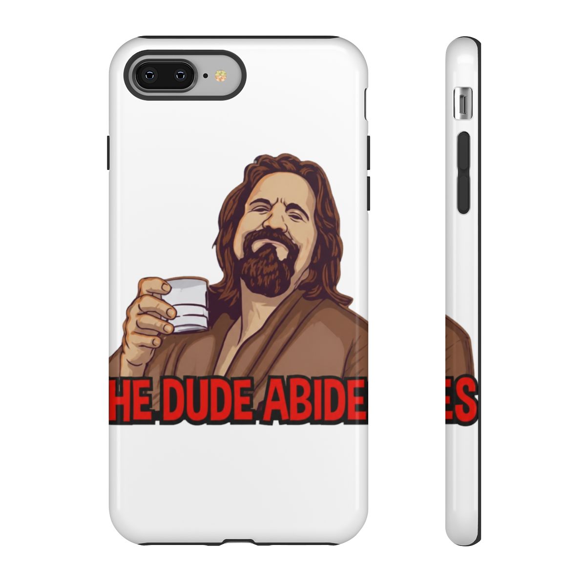 big lebowski the dude abides Phone Case | The Big Lebowski - alternate angle 2, merchandise