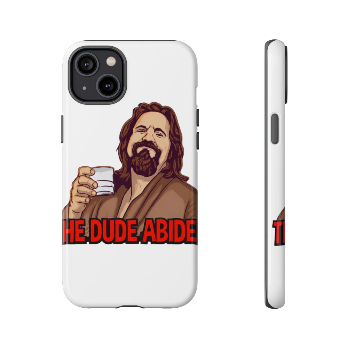 big lebowski the dude abides Phone Case | The Big Lebowski - alternate angle 2, merchandise