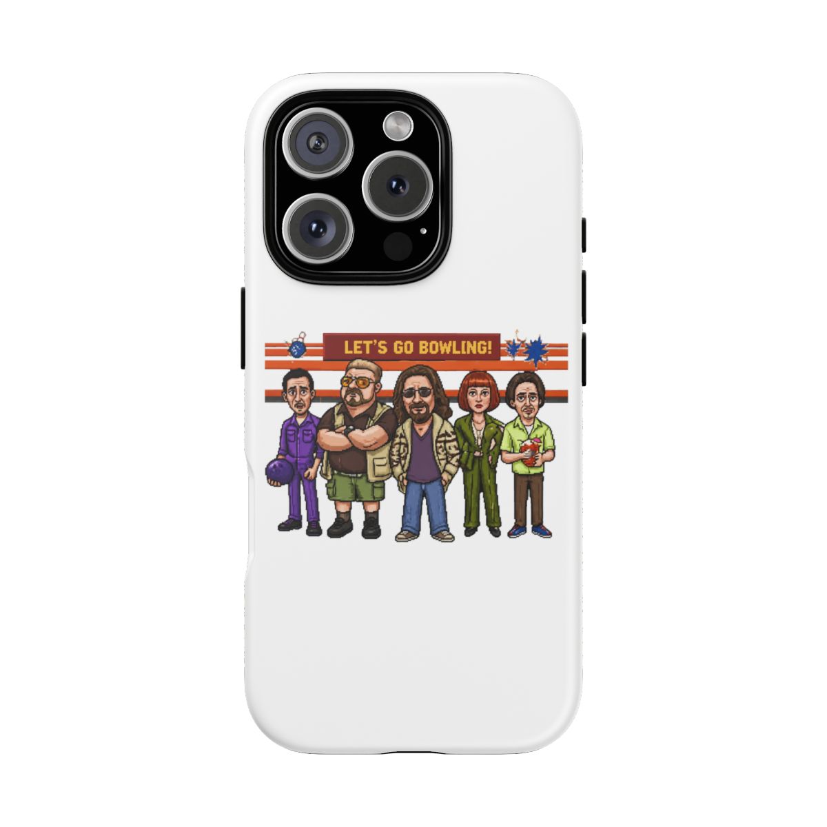 The Big Lebowski Phone Case - alternate angle 1, merchandise