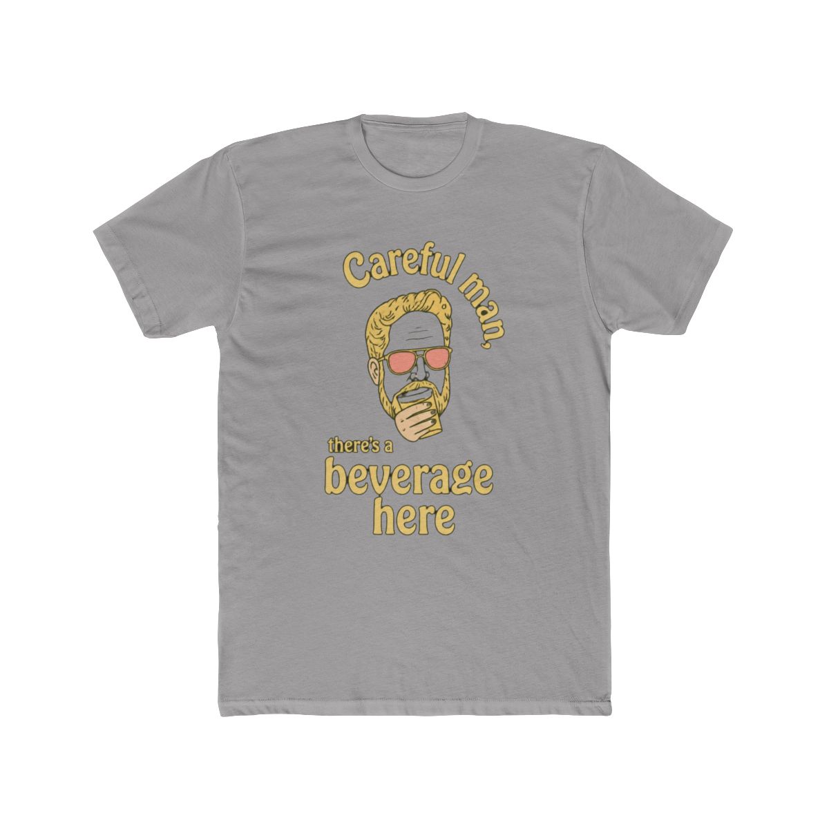 The Big Lebowski - Quote Careful Man… T-Shirt - Official t-shirts merchandise